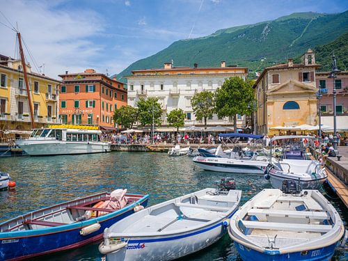Lac de Garde - Dans le port de Malcesine