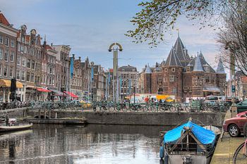 Amsterdam, Kloveniersburgwal, Waag, Nieuwmarkt