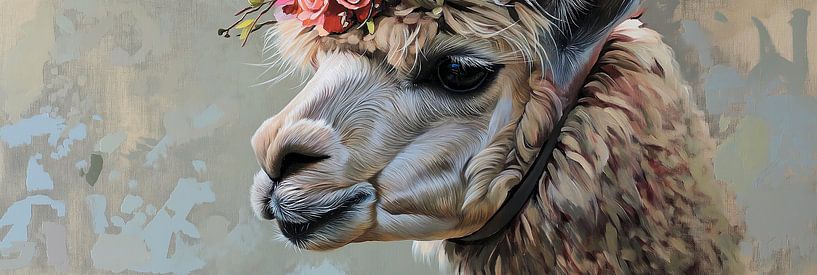 Soft Alpaca by Wonderful Art