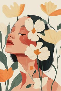 Think Flowers iv van Studio BB