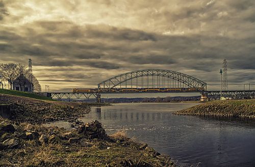 Landscape with a train