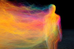 Gestalt d'énergie et de couleur