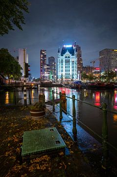 The White House from the old port of Rotterdam by Jeroen Lagerwerf