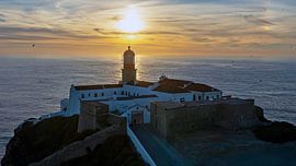 Evening light at Cabo Vicente in Portugal by Eye on You