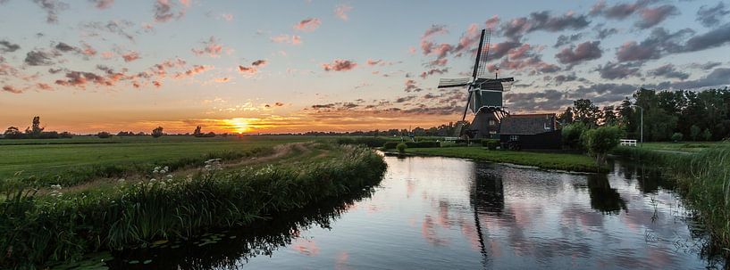 Perfecte zonsondergang van Stephan Neven