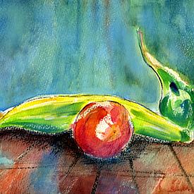 2XB en 1XA van Claudia Gründler