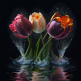 Tulipsplash von Studio WegWijs