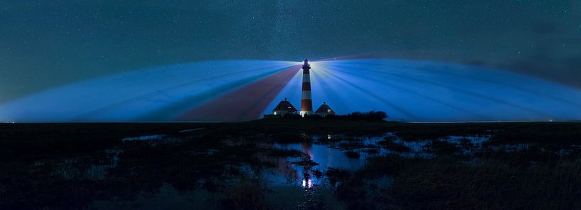 Westerhever Leuchtturm in Schleswig-Holstein. von AGAMI Photo Agency