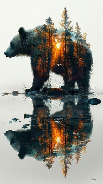 exposition multiple entre l'animal et la nature par Gelissen Artworks