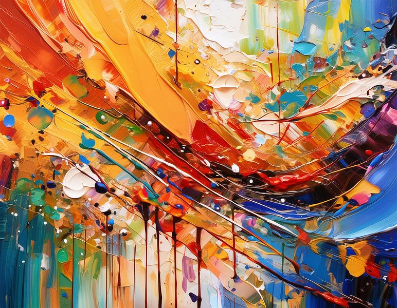 Malerei in Kunstfarben von Mustafa Kurnaz
