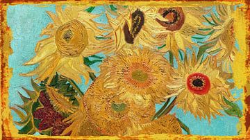 Sonnenblumen von Van Gogh von Gisela- Art for You
