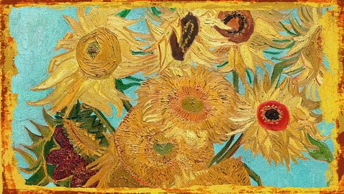 Zonnebloemen van Van Gogh