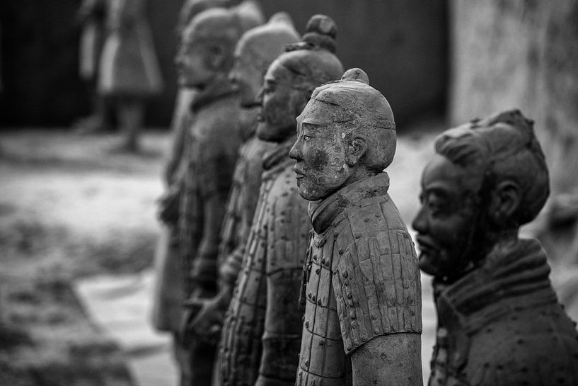 Terracotta Army in Xian, china by Michael Bollen