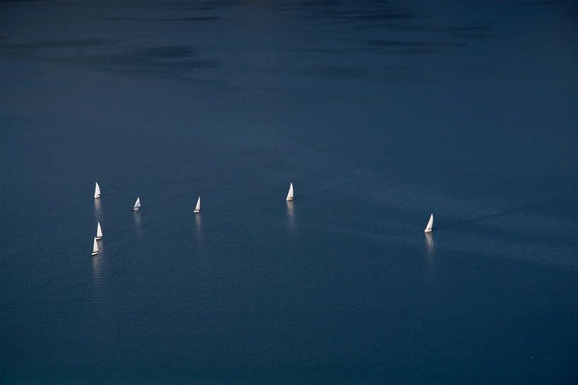 Meer Castel Gandolfo, Italië von Ronald Wilfred Jansen