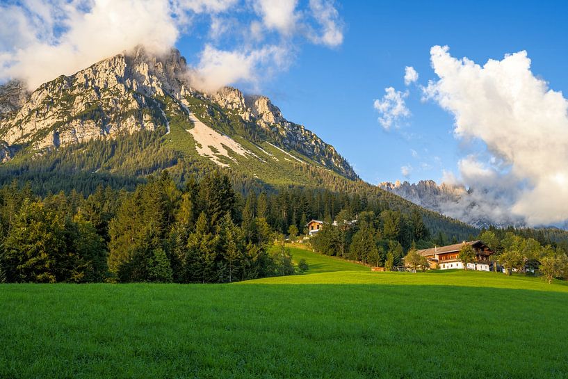 The Kaiser Mountains in Tyrol by ManfredFotos