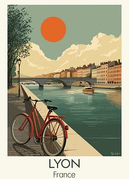 Vintage Travel Lyon France