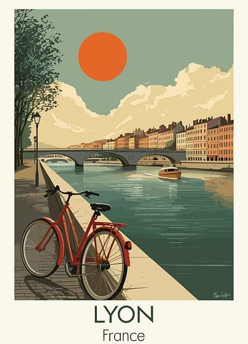 Vintage-Reise Lyon Frankreich