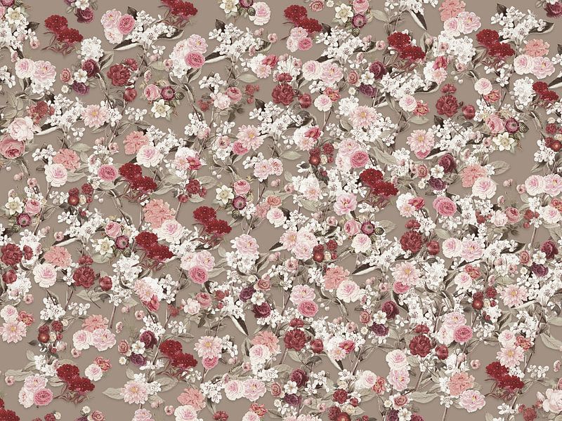 Romance fleurie vintage par Monika Strigel