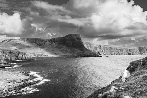 Panorama Cliffs in Schotland. Isle of Skye Idylle en rust