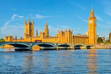 Houses of Parliament en Big Ben bij zonsopgang van Markus Lange
