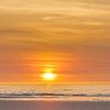 Sunset on Vlieland by Joop Gerretse