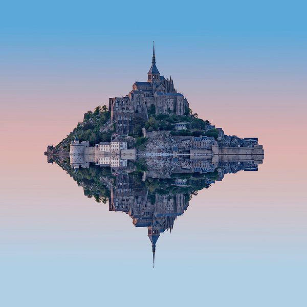 Mont Saint Michel by Rene Ladenius Digital Art
