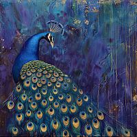 Pauw | Pauw schilderij