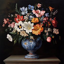 Zeitlose Vase der Natur