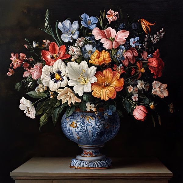 Timeless Vase of Nature van De Mooiste Kunst