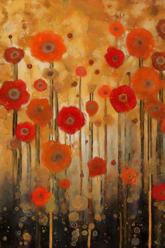 Field of Fiery Flowers