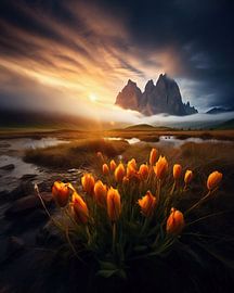 A morning in the Dolomites