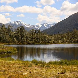 Key Summit lake / Nieuw - Zeeland van Shot it fotografie