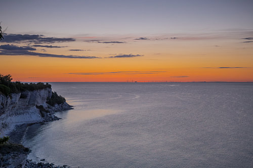 Sonnenaufgang bei Stenvs Klint, Dänemark