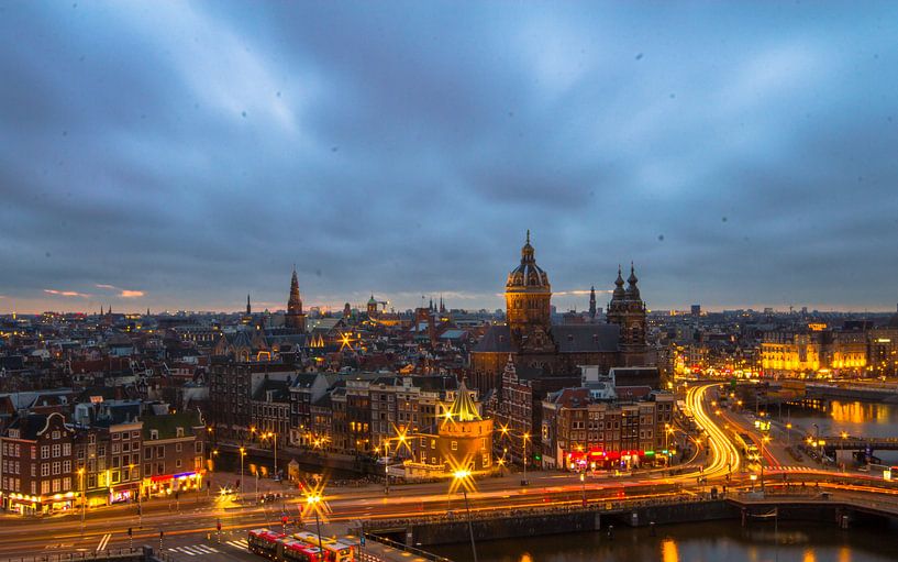 Die Ansicht von Amsterdam von Oscar Beins