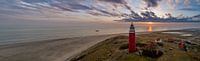 Leuchtturm Eierland - Texel von Texel360Fotografie Richard Heerschap Miniaturansicht