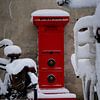 Boîte aux lettres nostalgique et enneigée sur Framed by Elisabeth