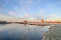 Moulin en hiver