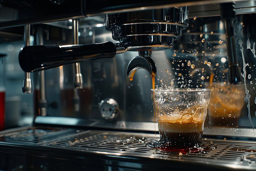 Kunst mit Kaffee von Egon Zitter