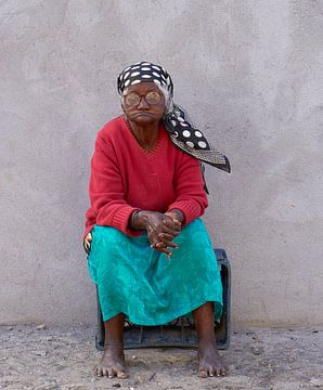 Portret van een Creoolse vrouw van Jeroen Kleiberg