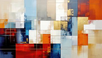 Gouden ritme in het kleurenveld