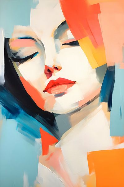 Abstract Sleeping Beauty by But First Framing