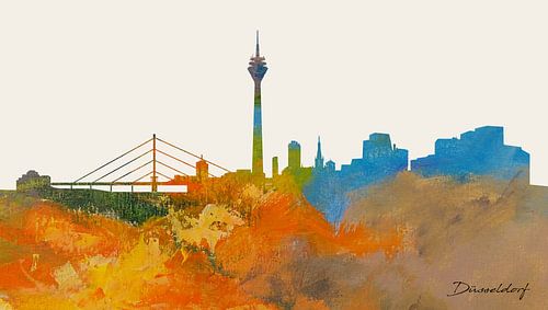 Düsseldorf in a nutshell van Harry Hadders Design