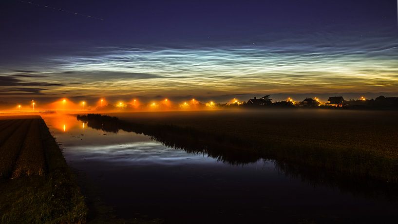 Nacht wolken by Dirk van Egmond