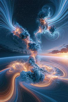 Kosmischer Wirbelwind
