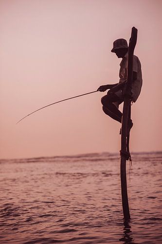 Fisherman in Sri Lanka