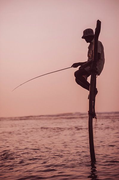 Fischer in Sri Lanka von Lotte de Graaf