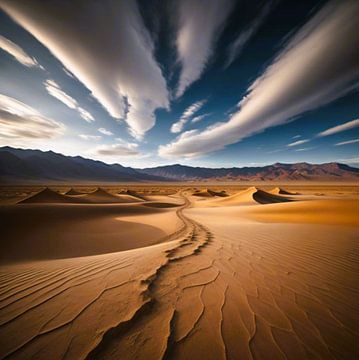 Death Valley woestijn van Gert-Jan Siesling