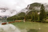 Lago di Braies dans les Dolomites. par Menno Schaefer Aperçu