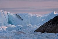 Midnight sun in Greenland