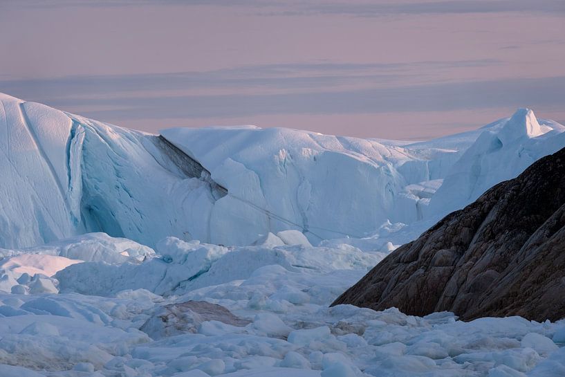 Soleil de minuit au Groenland par Ralph Rozema